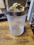 Michael Aram Botanical Leaf Gold Medium Canister 112416 New With Damaged Box. Fixed Price $79.99.