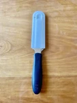Pampered Chef Cheese Knife/spreader/planer/slicer W/sheath #1126 Ec. Fixed Price $19.95.