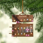 Chef Knife Set Christmas Ornament, Love Cooking Tree Decor. Fixed Price $19.94.
