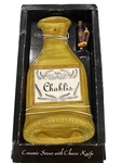 Bella Chablis Ceramic Wine Bottle Cheese Server W/ Knife New Box Party Holiday. Fixed Price $7.69.