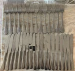 Venice (stainless) By Winco 18/10 Stainless, Plain Set 32PC Knives & Forks. Fixed Price $42.49.