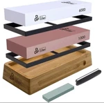 Ddf Iohef, Extra Large Sharpening Set, Whetstone, 1000/6000 Grit. Fixed Price $50.00.