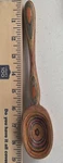 Carved Norpro Multi Colored Layered Wooden Cooking Spoon 9". Fixed Price $10.00.