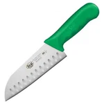 Winco KWP-70G, 7" Stal High Carbon Steel Santoku Knife With Polypropylene Handle. Fixed Price $16.30.