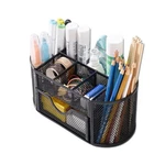 Austark Organizer Stationery Storage, Pencil Holder For Desk, Wire Mesh Off. Fixed Price $18.85.