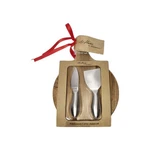 At Home By Mirabeau Acacia Wood 3 Pc Cheese Board And Knife Set Gift Holiday. Fixed Price $10.00.