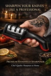 Knife Sharpener 3-5 Stage Pro System Tungsten/ceramic Kitchen Sharpening Tool. Fixed Price $19.00.