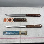 Lot Of Case Xx Stainless Kitchen Knives Miracl-edge 204-6 Cap 283-7 Sleeve. Fixed Price $30.99.