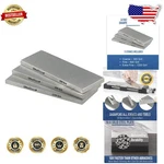 Diamond Sharpening Stone Set 3PC Coarse Medium Extra Fine Blades. Fixed Price $117.89.