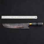 Damascus Steel Kitchen Knife Copper River Blade Handmade Chef. Fixed Price $459.99.