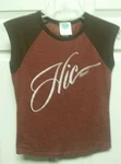 Hicgirl Hawaii Size Sleeveless Maroon Brown Top. Fixed Price $9.99.