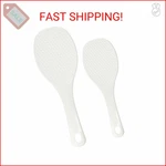 Inomata 1150 Rice Paddle, White, Melamine. Fixed Price $8.65.