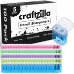 Craftzilla Pencil 100 Pack, Manual Sharpeners Bulk For Kids .... Fixed Price $38.79.