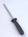 Chicago Cutlery 8" Honing Rod / Sharpening Steel, Stainless Black Handle. Fixed Price $14.00.