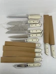 Nanfang Brothers Damascus Kitchen Knife Set 13 Pieces VG10 Steel. Fixed Price $134.99.