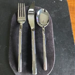 Mepra ( Due) 3-PCS Place Setting Flatware 18/10 Stainless Steel New. Fixed Price $49.95.