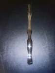 Cutco #1726JD Turning Serving Fork 11 W/ Brown Contour Handle Made Usa. Fixed Price $17.95.