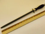 Dexter Usa Connoisseur 12 Inch Butcher Steel Sharpener Round Blade Hang Ring. Fixed Price $64.99.