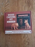 Wood Carving All-in-one Set With 8 Knives, Gloves, Sharpener. Fixed Price $16.36.