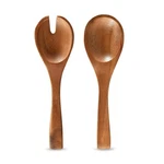 Noritake Kona Wood Salad Servers. Fixed Price $32.49.