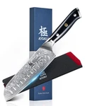 Kyoku Gin Series 7" Santoku Knife VG10 Damascus Stainless Steel Japanese Chef. Fixed Price $82.79.