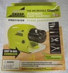 Swifty Cordless Motorized Knife Sharpener Original Box As Seen On Tv. Fixed Price $20.00.