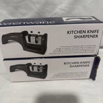 2 Pack Wrenwane Manual Kitchen Knife Sharpener Stage. Fixed Price $24.99.