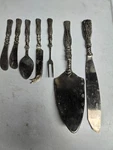 Silea Braided Rope Handle Tassel Cutlery Flatware Silverware Set. Fixed Price $34.99.