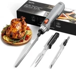 Cordless Electric Knife 45W High Torque 9.3 & 10.9 Blades Waterproof Ikoffy. Fixed Price $115.99.