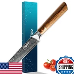 Aisyoko Santoku Knife 5 Inches-japan VG-10 Super Steel 67 Layer Damascus. Fixed Price $98.81.