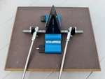 Wicked Edge Knife Sharpener WE100 With Base And Stones. Fixed Price $450.00.