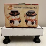 Wholesale Supply Co Christmas Snowman Salt & Pepper Shakers. Fixed Price $14.99.