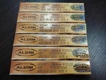 The Set /aldim 6/DIAMOND Sharpening Stones, 150-12-7-3, Metal-organic Bond.. Fixed Price $286.60.