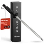 Professional Diamond Honing Steel, 10 Inch Rod, Knife Sharpene.... Fixed Price $36.45.
