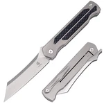 Katsu S35VN Steel Blade Folding Knife,titanium Pocket For Men Carbon Fi.... Fixed Price $186.32.