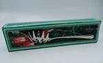 Towle Silversmiths Plated Beaded Design 10 3/8" Pasta Server New In Box. Fixed Price $14.87.
