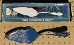 Vintage Wm.rogers & Son Silver Plated Serving Trowel Pie Server Engraved 11-1/2. Fixed Price $15.99.