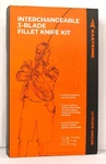 Kastking Interchangeable 3-BLADE Fillet Knife Kit. Fixed Price $51.99.