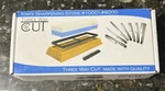 Three Way Cut Knife Sharpening Kit - 2 Side Whetstone Set 1000/6000 Grit. Fixed Price $20.00.