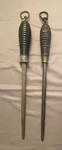 Vintage Lamson I&g Mfg Co Sharpening Honing Rod Steel Knife Sharpener. Fixed Price $27.00.
