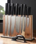 Schmidt Brother New 15 Piece Carbon 6 + Knife Block & Sharpener Retail Is $375. Fixed Price $224.99.