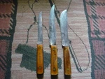 Vintage Old Hickory Knife Set Tru-edge Ontario Co Carbon Steel Usa 1. Fixed Price $48.50.