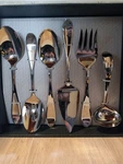 Mikasa Bravo 6-PIECE Serving Set -18/10 Stainless Steel -new. Fixed Price $50.00.