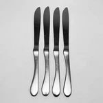 Knork Original Stainless Dinner Knife Flatware Glossy Thick Handle 9IN 4PC Set. Fixed Price $20.73.