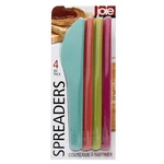Joie Assorted Color Spreader Knives Set Of 4 Durable Bpa Free Kitchen Tools. Fixed Price $10.79.