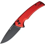 Sencut Serene D2 Tool Steel Blade Red Aluminium Handle Folding Knife S21022B-2. Fixed Price $52.15.