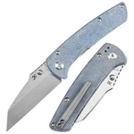 Kansept Knives Main Street 154CM Steel Folding Blade Blue Micarta Handle T1015E5. Fixed Price $80.43.