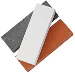 Rough Ryder Three-piece Set Of Stones For Knife Sharpening 120 240 And 820 Grit. Fixed Price $13.79.