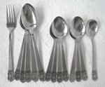 Oxford Hall Stainless Steel Flatware OXH123. Fixed Price $82.48.