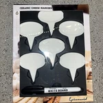 Epicureanist Ceramic Cheese Marker Set New Sealed In Pkg Charcuterie Appetizer. Fixed Price $14.00.